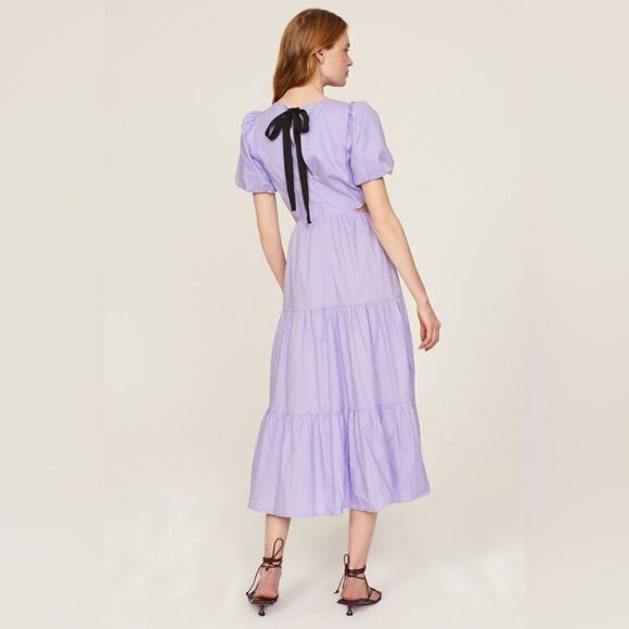 Peter Som Collective Cutout Midi Dress - Picture 3 of 11